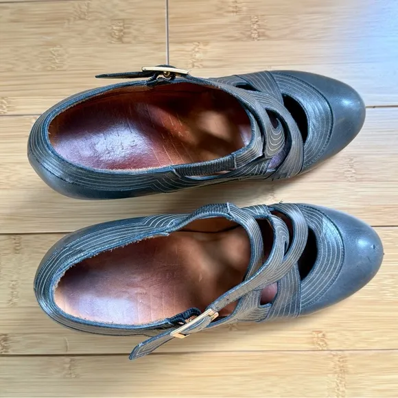 Chie Mihara Serpan Leather Pumps Size 39