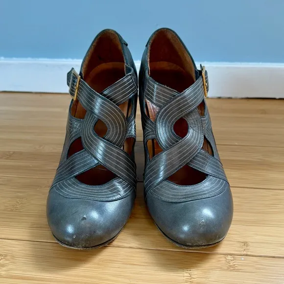 Chie Mihara Serpan Leather Pumps Size 39