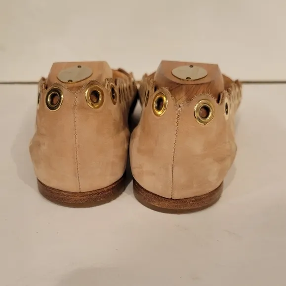 Chloe  Lauren Suede Flats Womens Size 37