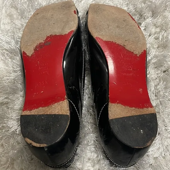 Christian Louboutin Black Flats Timeless Elegance