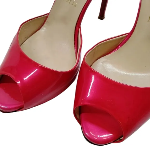 Christian Louboutin Claudia D'Orsay Pumps Patent Leather