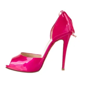 Christian Louboutin Claudia D'Orsay Pumps Patent Leather