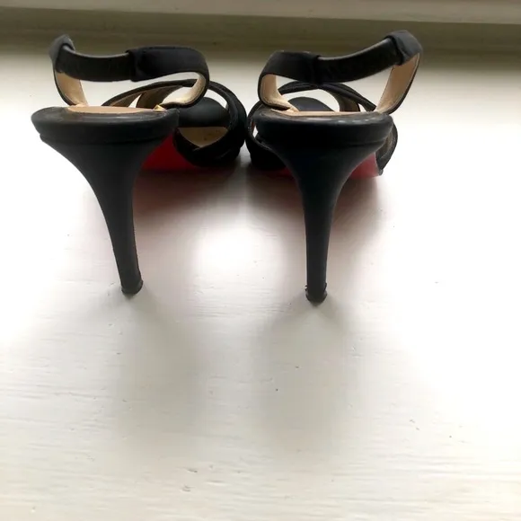 Christian Louboutin Paris Pumps w/New Soles.  EUC.
