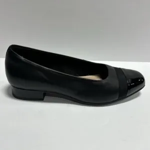 Clark’s Women’s Juliet Monte, Black Slip-On Flats, Size 9.5 Wide
