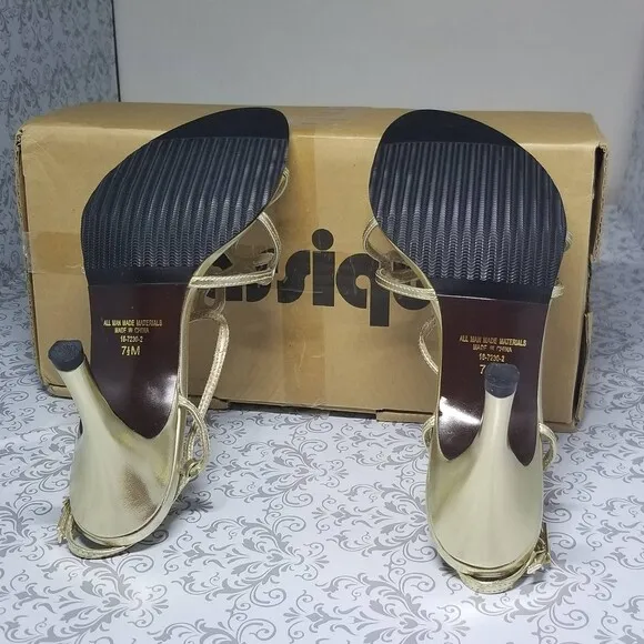 Classique Evening Sandal -Gold