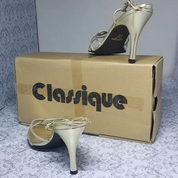 Classique Evening Sandal -Gold