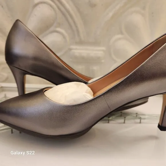 Cole Haan Grand Ambition Pumps. Dark Grey. NIB. Size 9.5