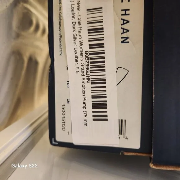Cole Haan Grand Ambition Pumps. Dark Grey. NIB. Size 9.5