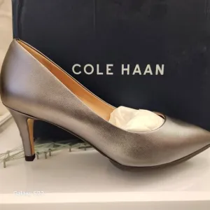 Cole Haan Grand Ambition Pumps. Dark Grey. NIB. Size 9.5