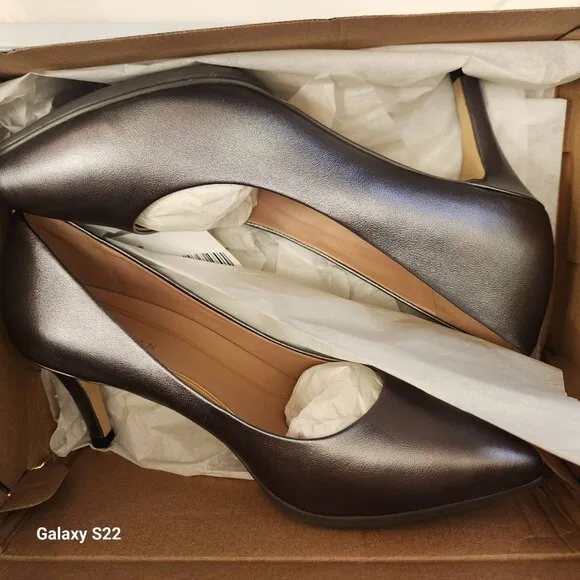 Cole Haan Grand Ambition Pumps. Dark Grey. NIB. Size 9.5