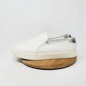 Cole Haan GrandPro Spectator Shoes Women 9 White Leather Slip On Loafer Shoes