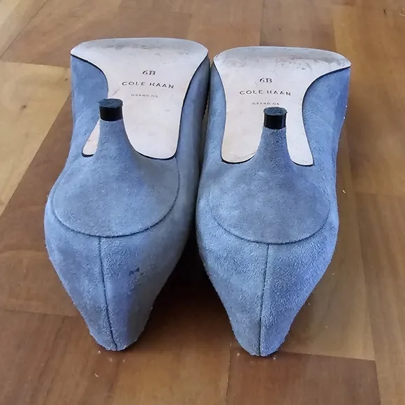 Cole Haan Kitten Heels Dress Shoe with crystal decoration