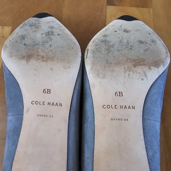 Cole Haan Kitten Heels Dress Shoe with crystal decoration