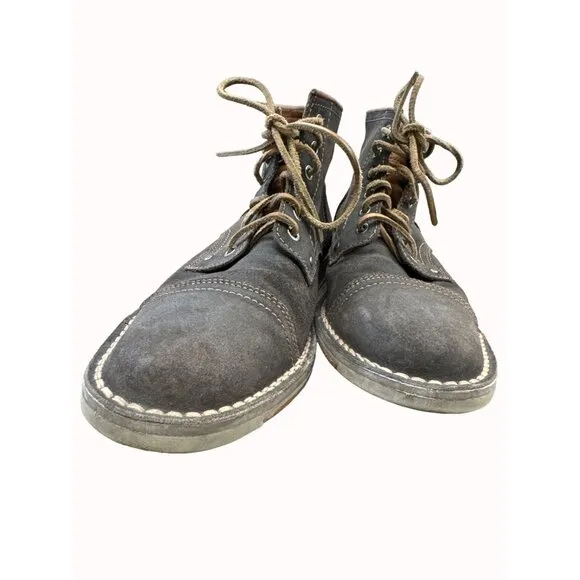 Cole Haan mens brown leather suede ankle boots 8.5m SKU 6456