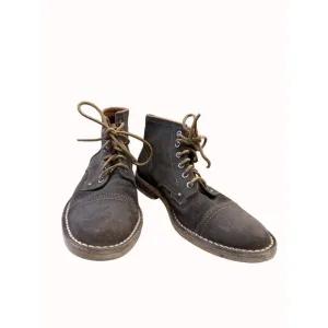 Cole Haan mens brown leather suede ankle boots 8.5m SKU 6456