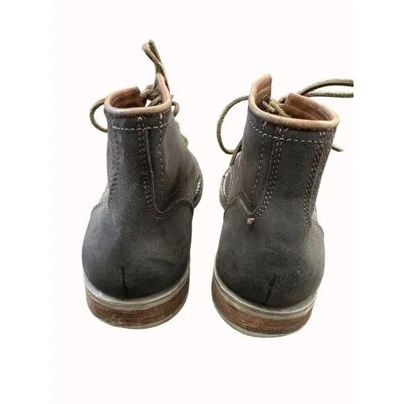 Cole Haan mens brown leather suede ankle boots 8.5m SKU 6456