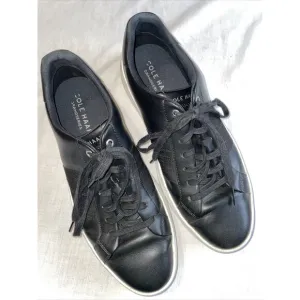 Cole Haan Men’s Casual Sneakers Size 10 M Black Leather Going Out Party