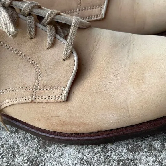 Cole Haan Men's Derby‎ Oxfords Casual Shoes Leather Tan Size 8.5 D