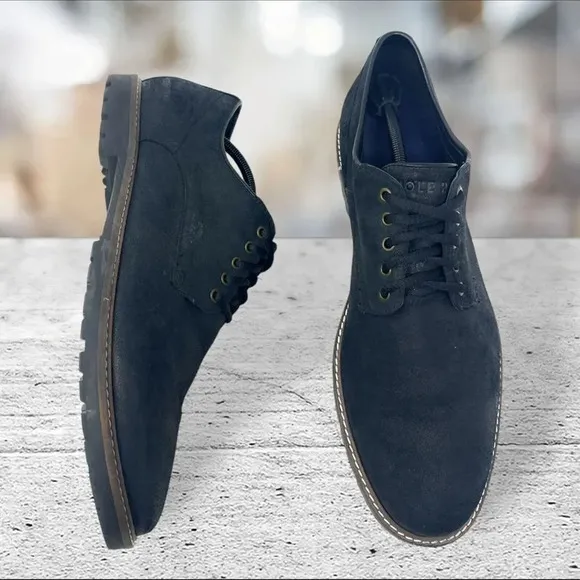 Cole Haan Nathan Men's Oxfords Dress Shoes Shoes Mens Size 13‎ Black C30072
