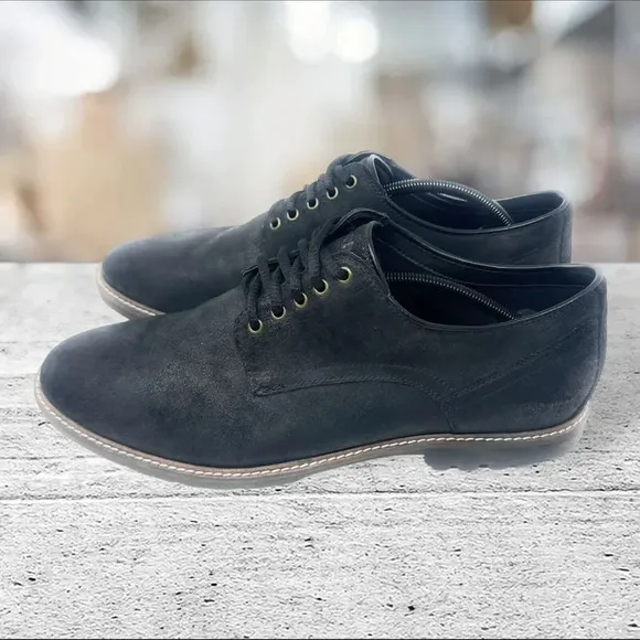 Cole Haan Nathan Men's Oxfords Dress Shoes Shoes Mens Size 13‎ Black C30072