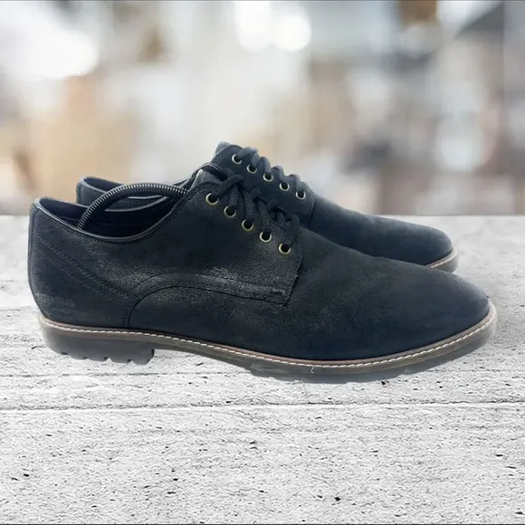 Cole Haan Nathan Men's Oxfords Dress Shoes Shoes Mens Size 13‎ Black C30072