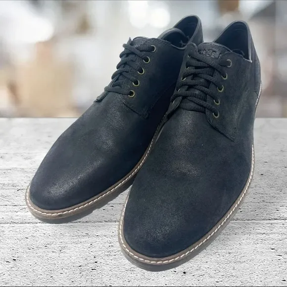 Cole Haan Nathan Men's Oxfords Dress Shoes Shoes Mens Size 13‎ Black C30072