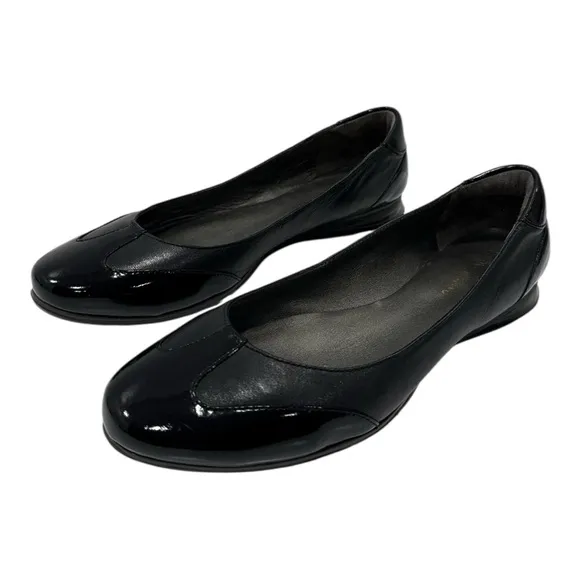 Cole Haan NikeAir Black Ballet Flats Shoes Women's Size 8.5 B