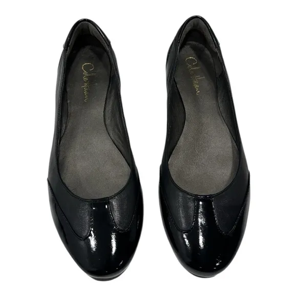 Cole Haan NikeAir Black Ballet Flats Shoes Women's Size 8.5 B