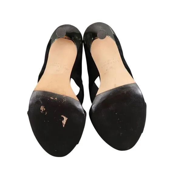 Cole Haan Shoes Women 7 Pump Fashion Stiletto Formal Party Suede Patent Open Toe
