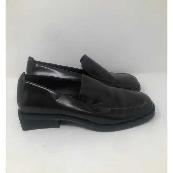 Cole Haan Women Loafer Leather Brown Size 8.5