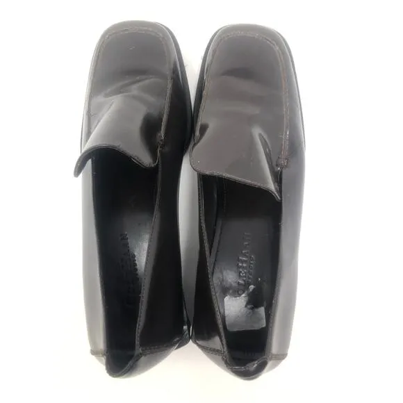 Cole Haan Women Loafer Leather Brown Size 8.5