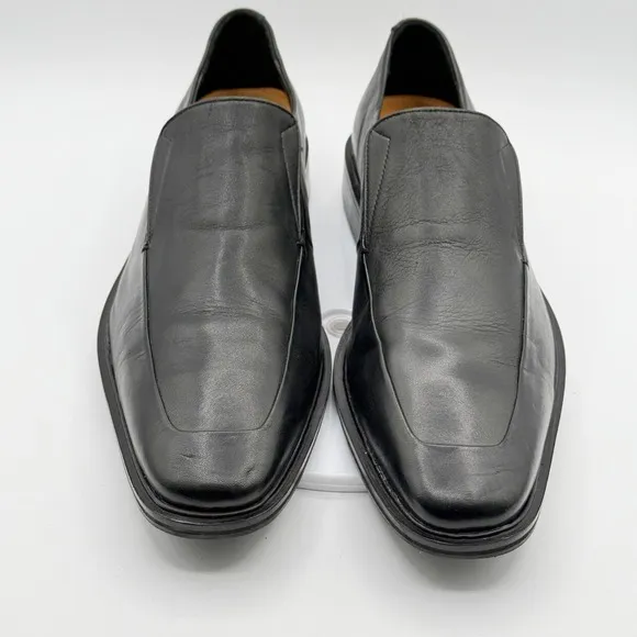 COLE HAAN x NIKEAir Slip On Leather Venetian Loafers Size 13 Mens Black