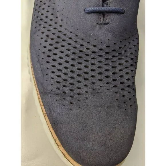 Cole Haan Zerogrand Stitchlite Men Wingtip Oxford Shoes US Size 14M Blue