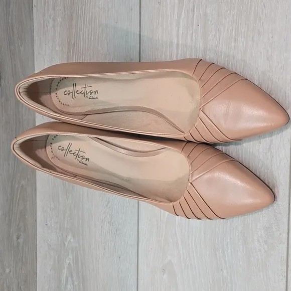 Collection By Clarks Elegant Women's Pumps The Pointed Toe Heels Shoes 9M