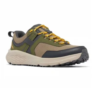 Columbia Konos Low Shoes Beige Green Yellow Hiking Shoes Size 10