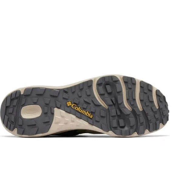 Columbia Konos Low Shoes Beige Green Yellow Hiking Shoes Size 10