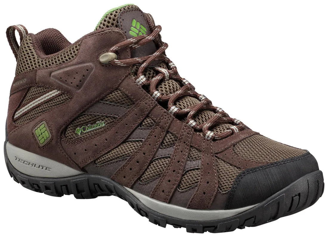 Columbia Men Green REDMOND MID Water Resistant Shoes