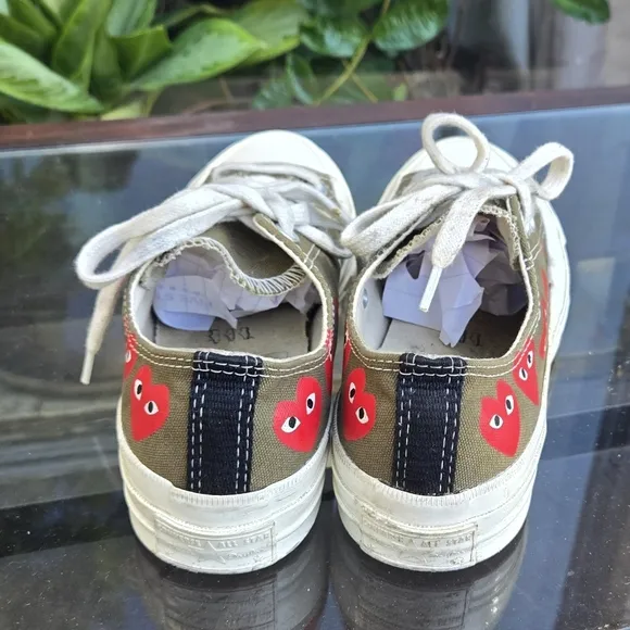 Comme de Garçons x  Converse Play Chucks low 70s Size 9