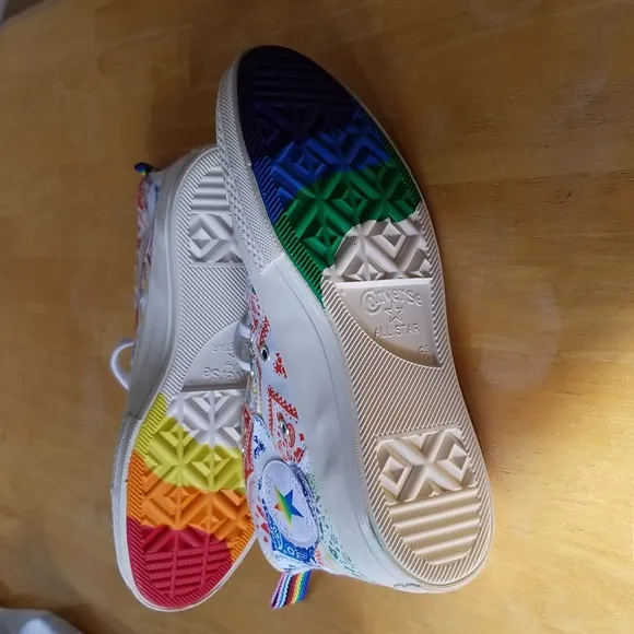 Converse Chuck 70 Hi Top Rainbow Family Unity Sneakers