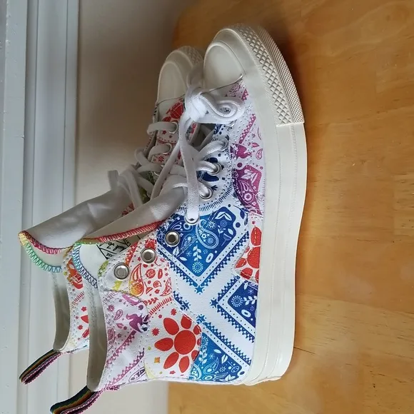 Converse Chuck 70 Hi Top Rainbow Family Unity Sneakers