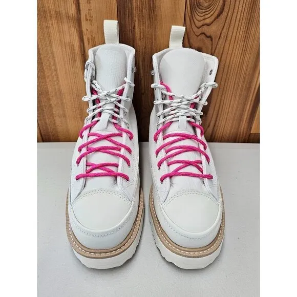 Converse Chuck Taylor Crafted Boot HI Egret Ivory Women's Shoes Size 10