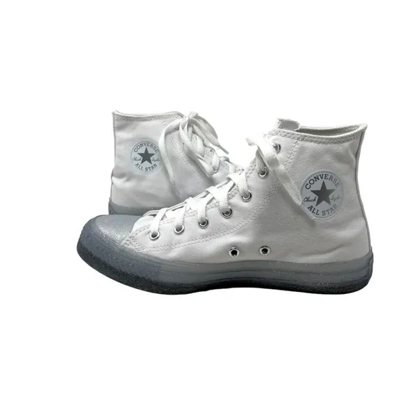 Converse Chuck Taylor High Shoes Casual Sneakers Kids Women White Canvas A02927F