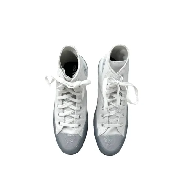 Converse Chuck Taylor High Shoes Casual Sneakers Kids Women White Canvas A02927F