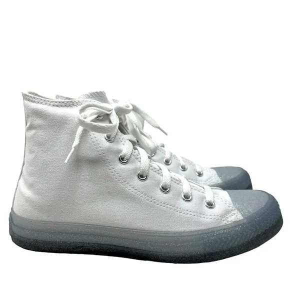 Converse Chuck Taylor High Shoes Casual Sneakers Kids Women White Canvas A02927F