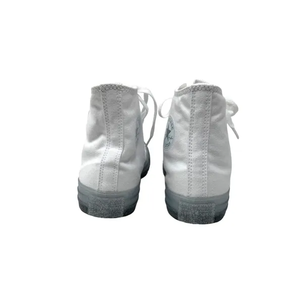 Converse Chuck Taylor High Shoes Casual Sneakers Kids Women White Canvas A02927F