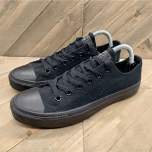 Converse Chuck Taylor All Star Low Triple Black Casual Sneakers‎ Mens Size 8
