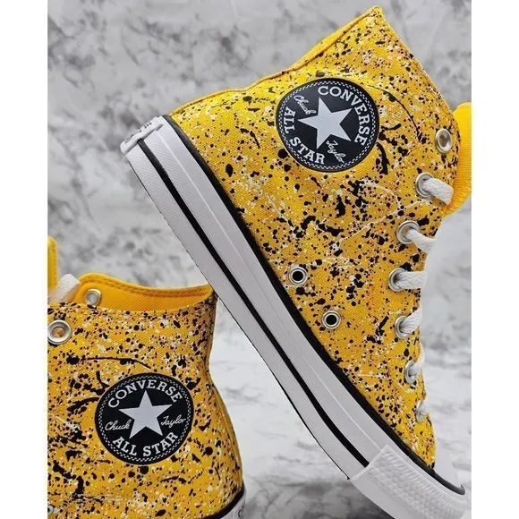 Converse CTAS Hi Amarillo Back White Women's Shoes Size 8
