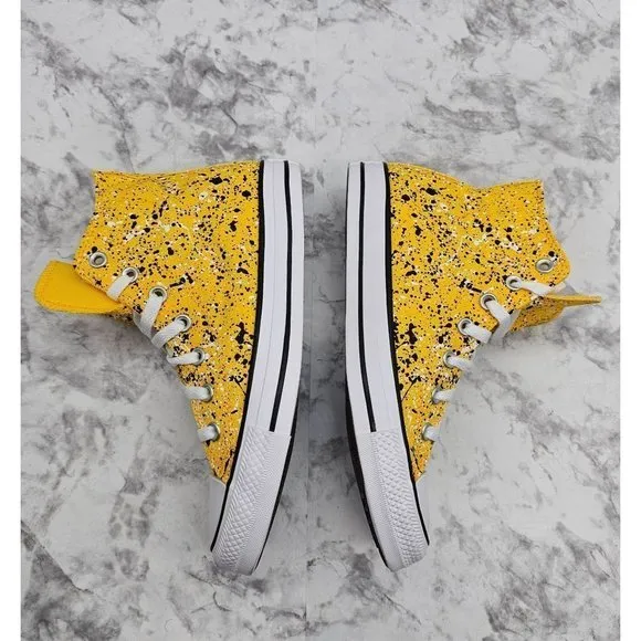 Converse CTAS Hi Amarillo Back White Women's Shoes Size 8