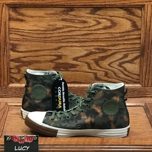 Converse CTAS Hi Cordura Camo Sneakers Field Shoes