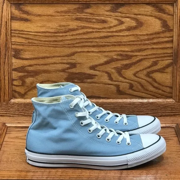 Converse CTAS Hi Washed Denim Shoes